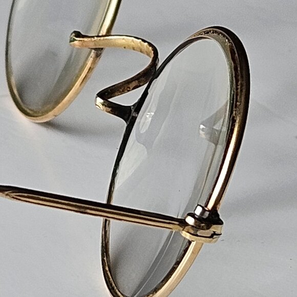 Vintage ArtCraft Round Eyeglasses – 1/10 12K Gold-Filled - bifocals - Picture 14 of 16